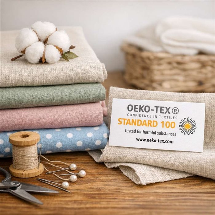 Tissu certifié Oeko-Tex : signification, contrôles et avantages
