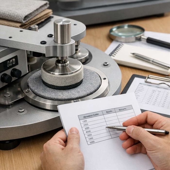 Comment lire un rapport de test Martindale ? Guide simple et clair