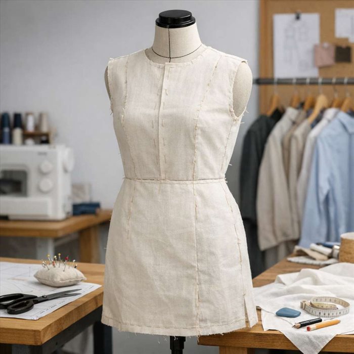 Pourquoi utiliser une toile d’essayage avant de couper ? | Guide couture