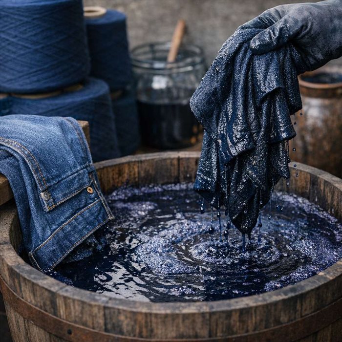 Pourquoi le denim est teint à l’indigo : origine et secrets