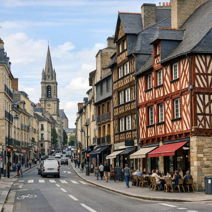 Rue d’Antrain à Rennes : histoire, patrimoine et secrets