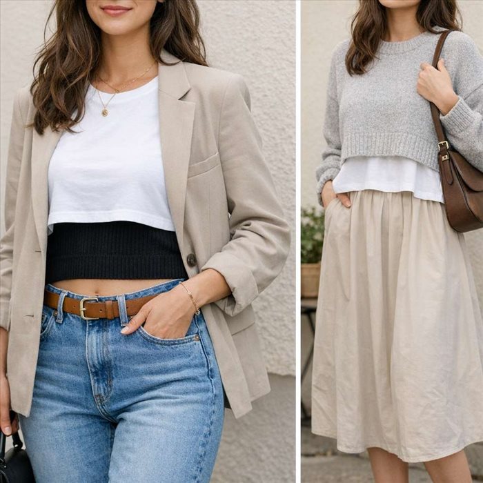 Comment porter un crop top sans montrer son ventre ? | Guide style