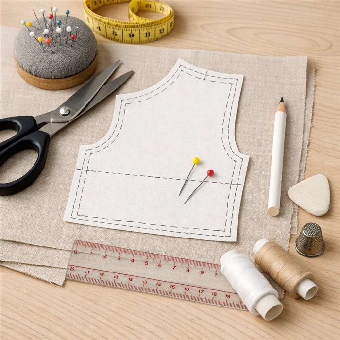 Valeur de couture sur un patron : définition, rôle et conseils