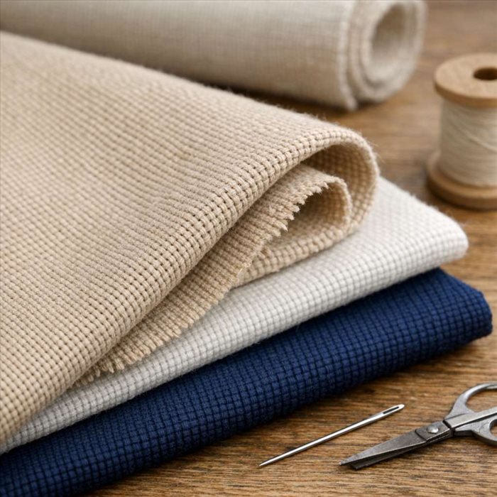 Armure toile dans un tissu : définition, tissus et usages