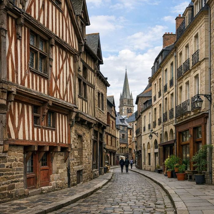 Histoire de la rue de Penhoët à Rennes : origine et évolution