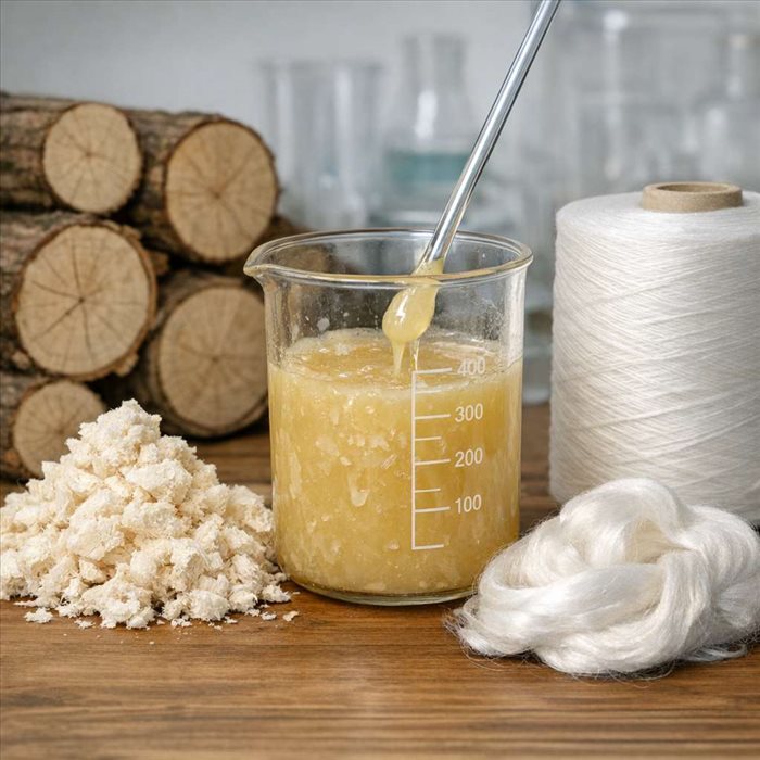 Viscose : comment la cellulose devient fibre textile