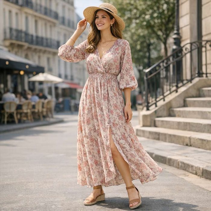 Robe longue : comment ne pas tasser sa silhouette ?