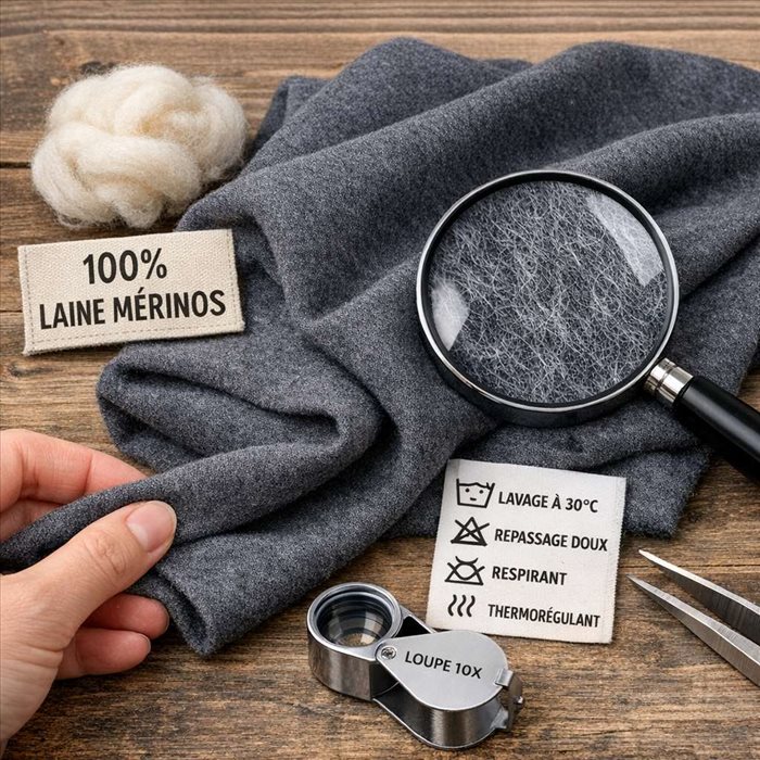 Comment reconnaître un tissu en laine mérinos ? | Guide pratique