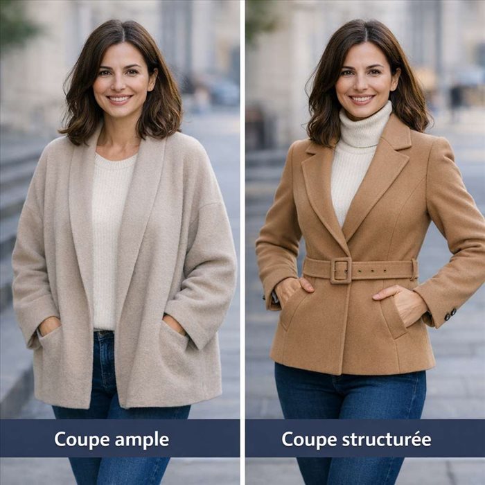 Manteaux qui structurent la silhouette : les coupes à connaître