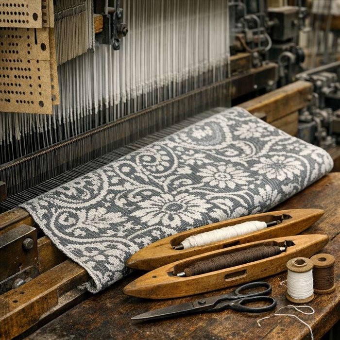 Tissage jacquard : comprendre un tissu élégant et technique