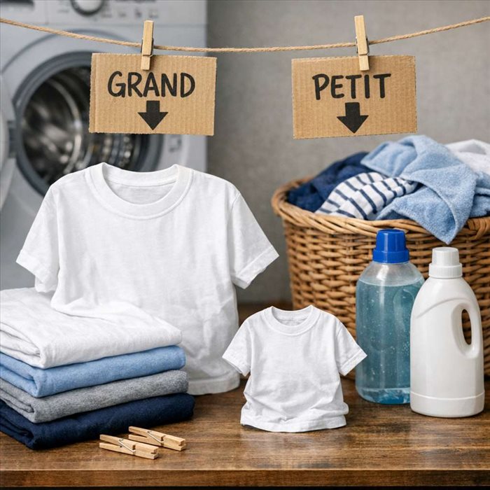 Pourquoi le coton rétrécit au premier lavage ? Explications et astuces