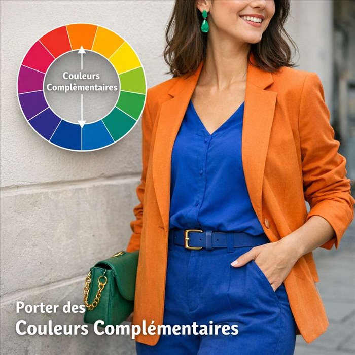 Couleurs complémentaires en tenue : comment les porter avec style