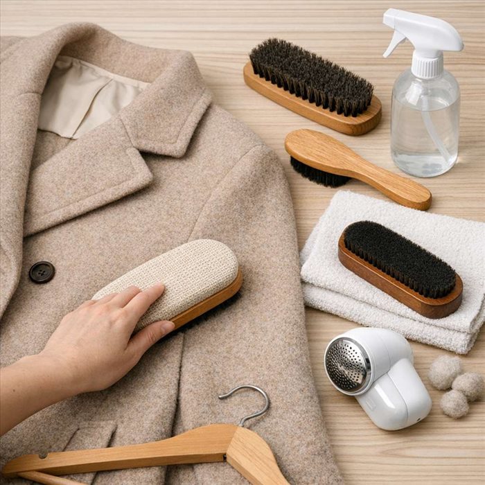 Entretenir un manteau en laine sans le déformer : guide
