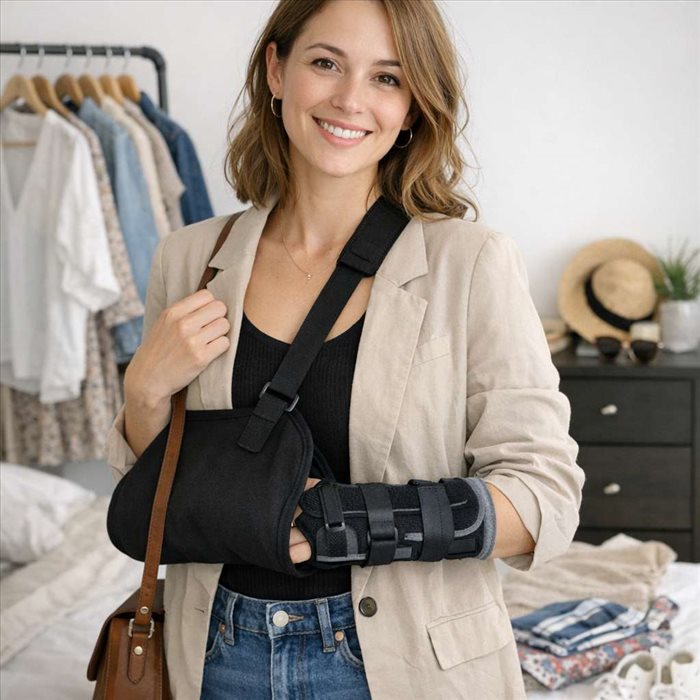 Comment adapter sa tenue avec une attelle ? Conseils pratiques
