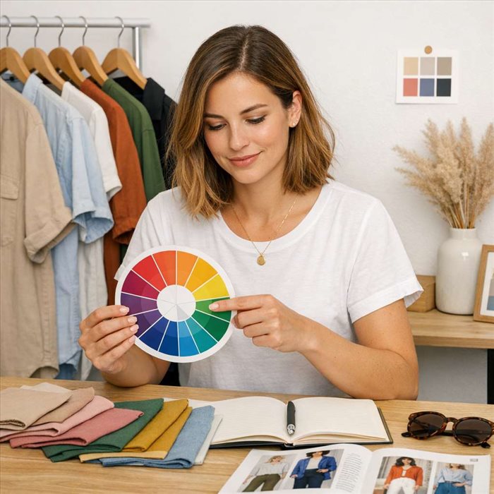 Comment choisir les bonnes couleurs de vêtements ? Guide simple et stylé