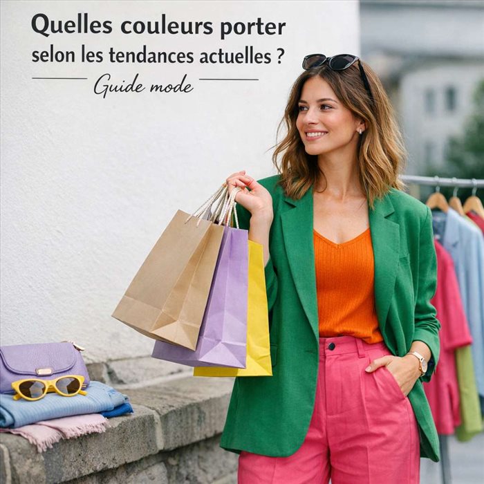 Quelles couleurs porter selon les tendances actuelles ?
