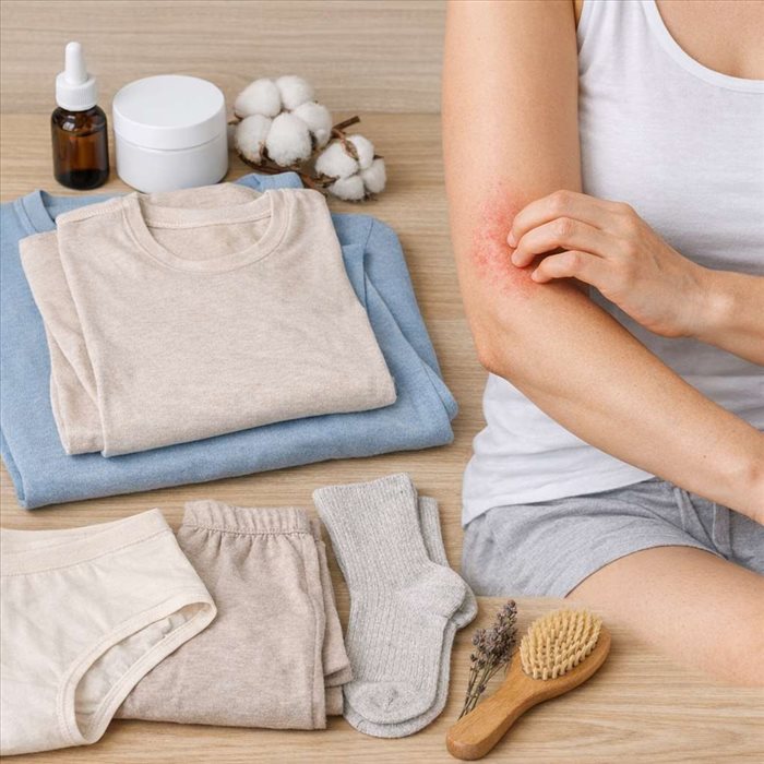 Vêtements adaptés à l’eczéma : comment bien les choisir