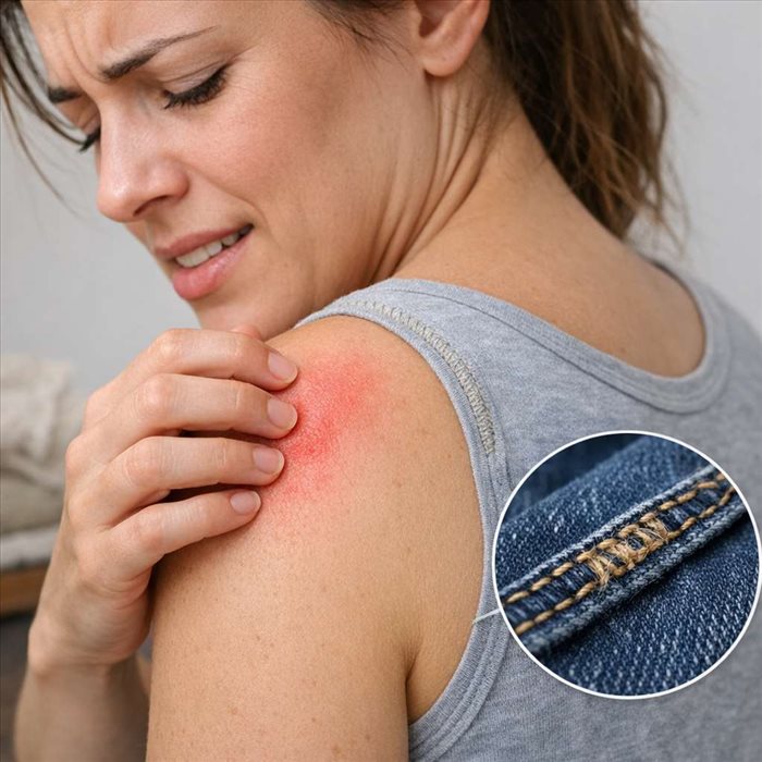 Pourquoi certaines coutures irritent-elles la peau ? Causes et solutions